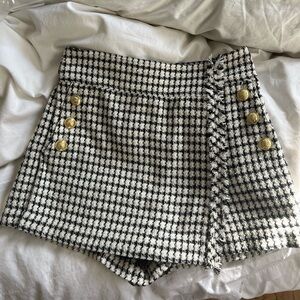 Derek Lam 10 Crosby Dulcie Tweed Skort size 8 New